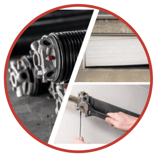 What a Broken Garage Door Spring Looks Like & How to Repair It - By The Door Master