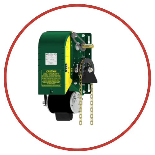 Manaras-Opera | Heavy-Duty Industrial Jackshaft Commercial Garage Door Opener - The Door Master