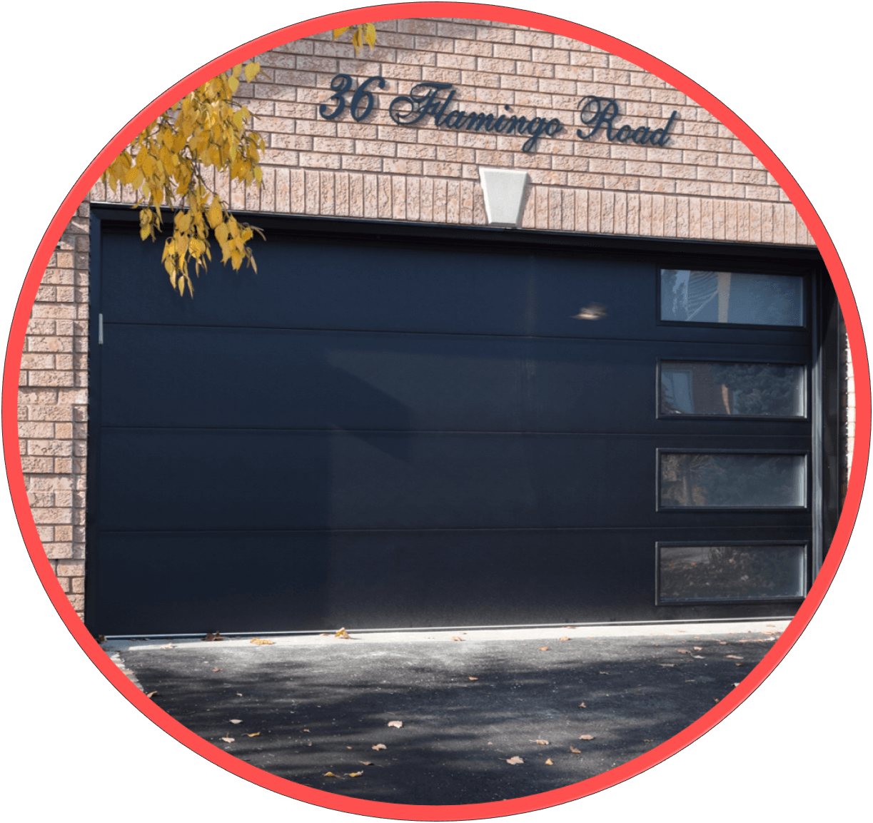 The Door Master House letters and numbers